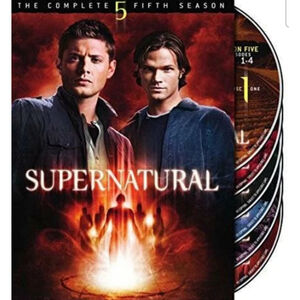 Supernatural Complete Fifth Season DVD 6 disk set no scratches